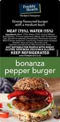 Bonanza Pepper Label