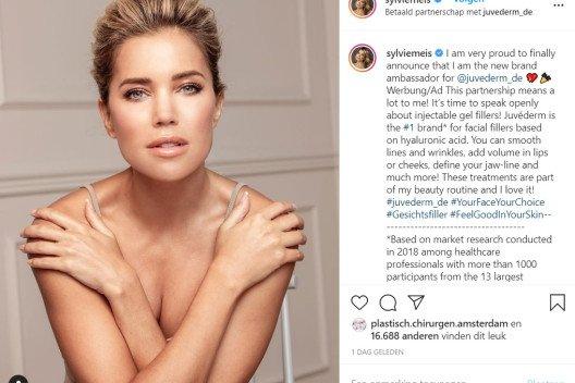 Silvie Meis: Zusammenarbeit mit Juvéderm