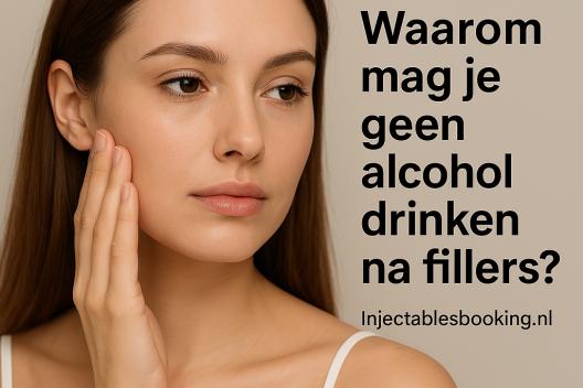 Waarom mag je geen alcohol drinken na fillers?