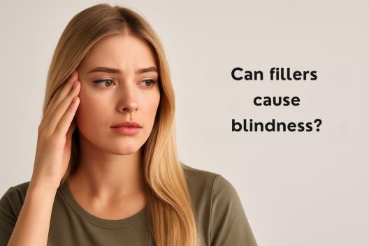 Can dermal fillers cause blindness?