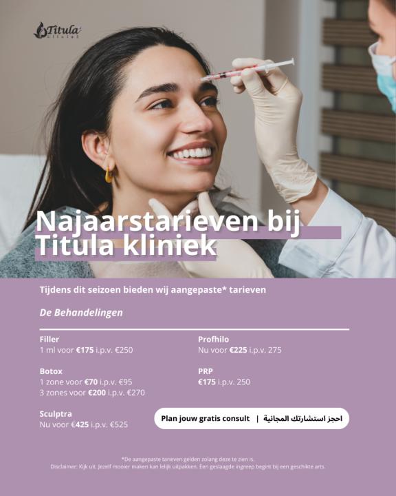Najaarstarieven bij Titula Kliniek