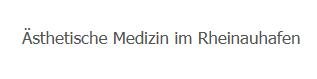 Ästhetische Medizin im Rheinauhafen