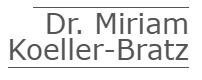 Dr. Miriam Koeller-Bratz