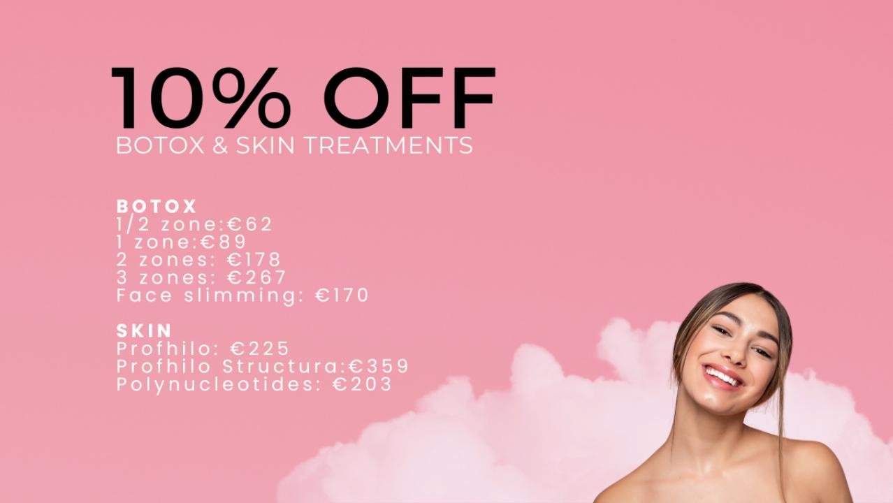 10% off botox & skin