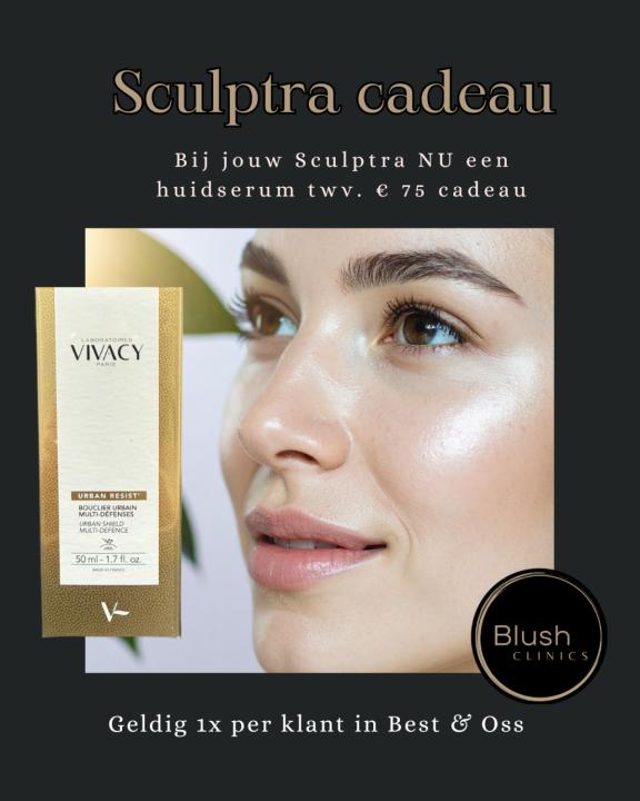 Sculptra + serum twv. € 75 cadeau!
