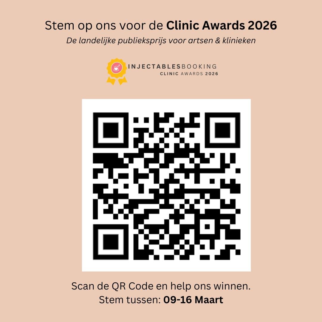 QR code voor Clinic Awards