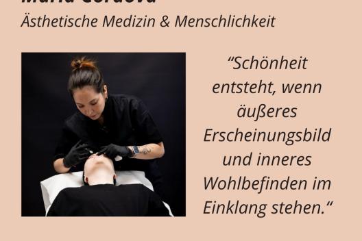 Interview mit Maria Cordova – Ästhetische Medizin & Menschlichkeit