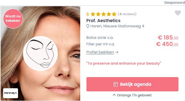 Annonce en haut des résultats de recherche