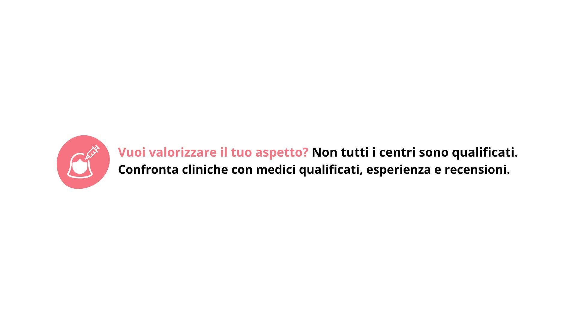 Scegli una clinica con professionisti abilitati (medici iscritti all’Ordine dei Medici – OMCeO)