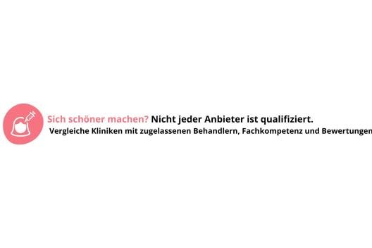 Wähle eine Klinik mit qualifizierten Behandlern