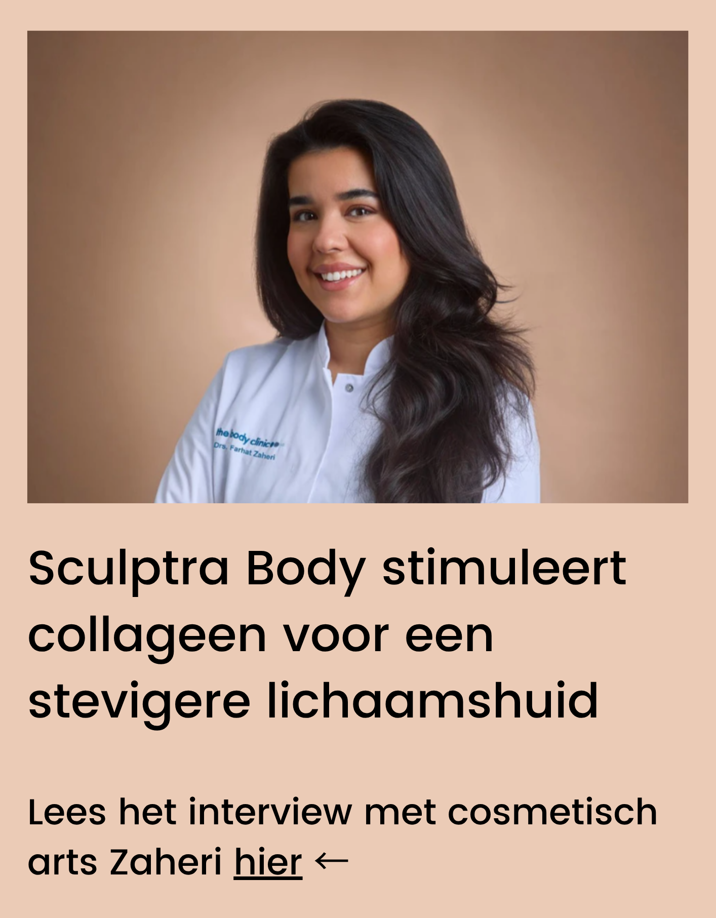 Interview met arts over Sculptra Body