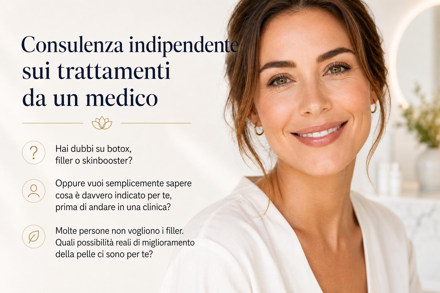 Consulenza indipendente sul trattamento da parte di un medico