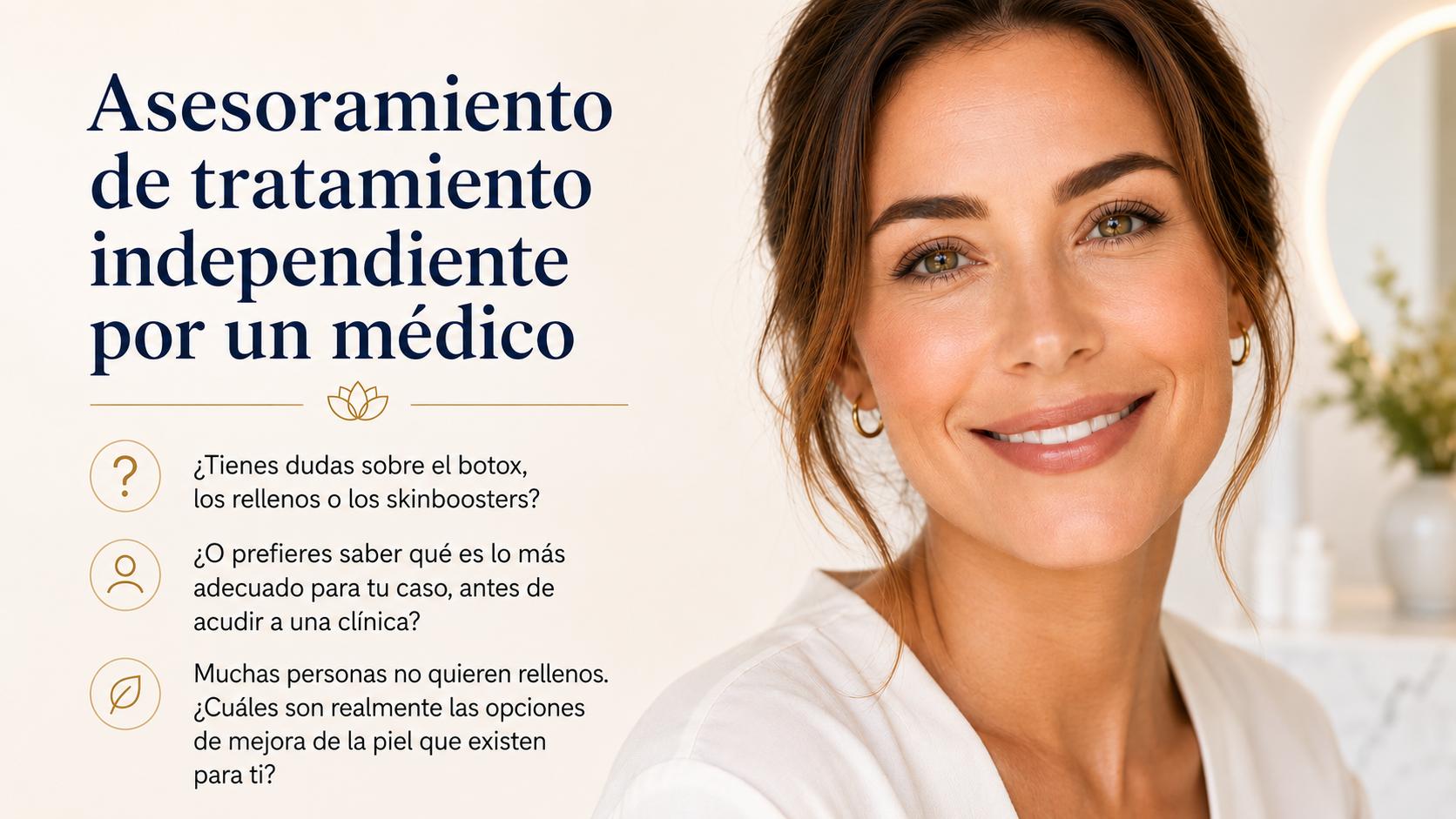 Asesoramiento independiente sobre tratamientos por un médico