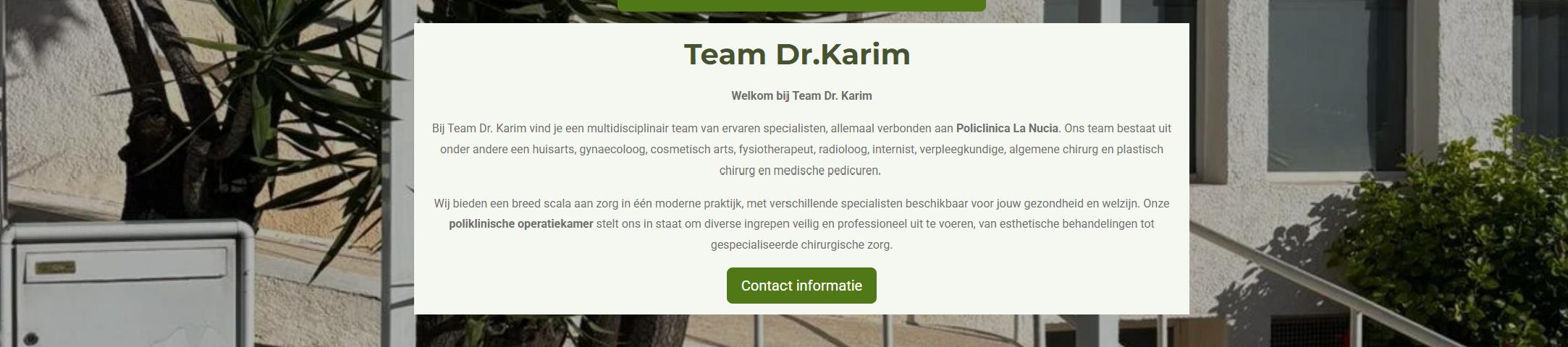 Tratamiento de inyectables para arrugas en La Nucia en Team Dr. Karim