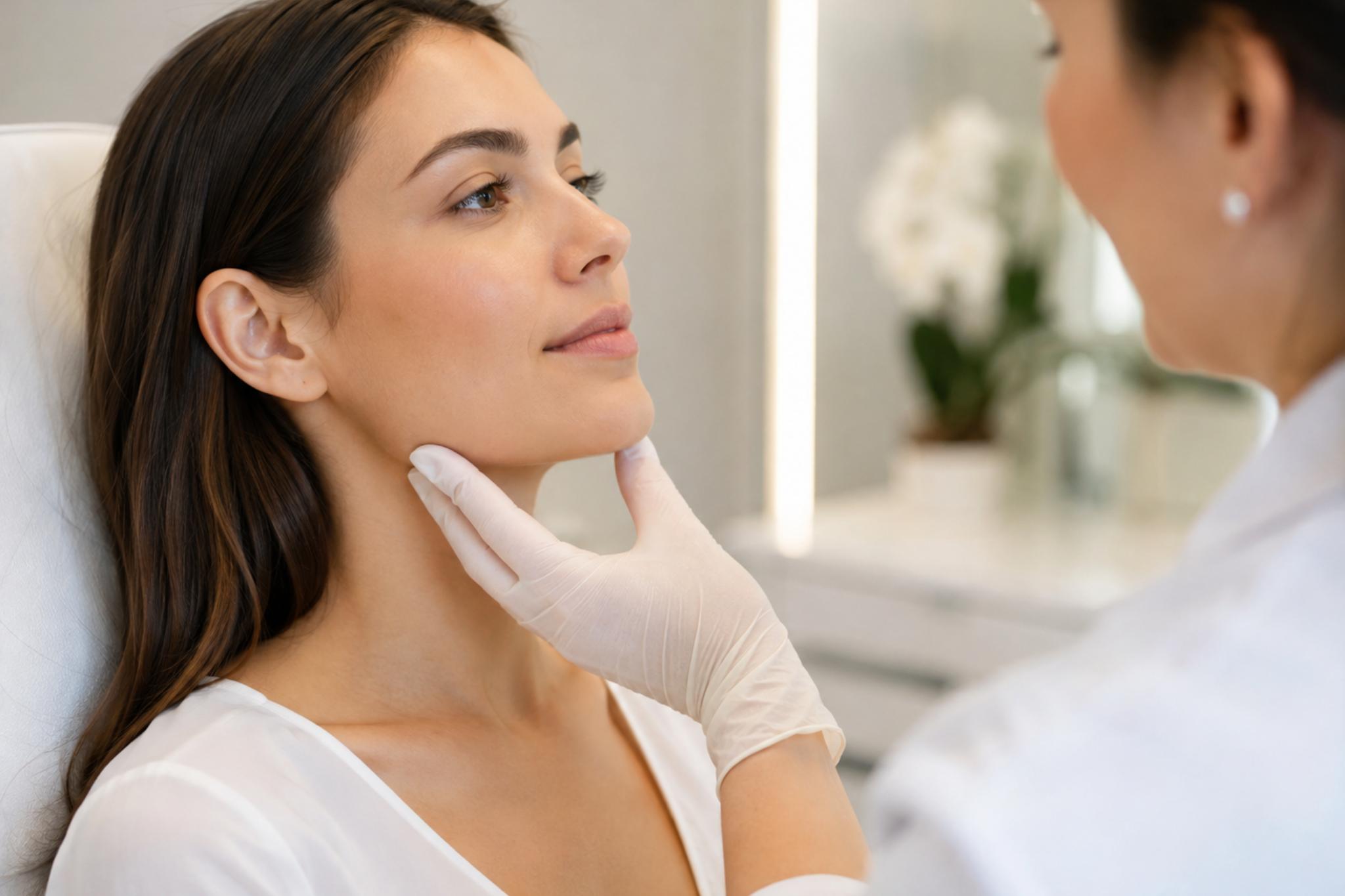 Jawline fillers