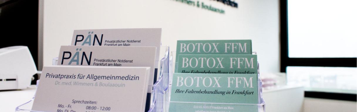 Injektionsbehandlung gegen Falten in Frankfurt bei Botox FFM Frankfurt