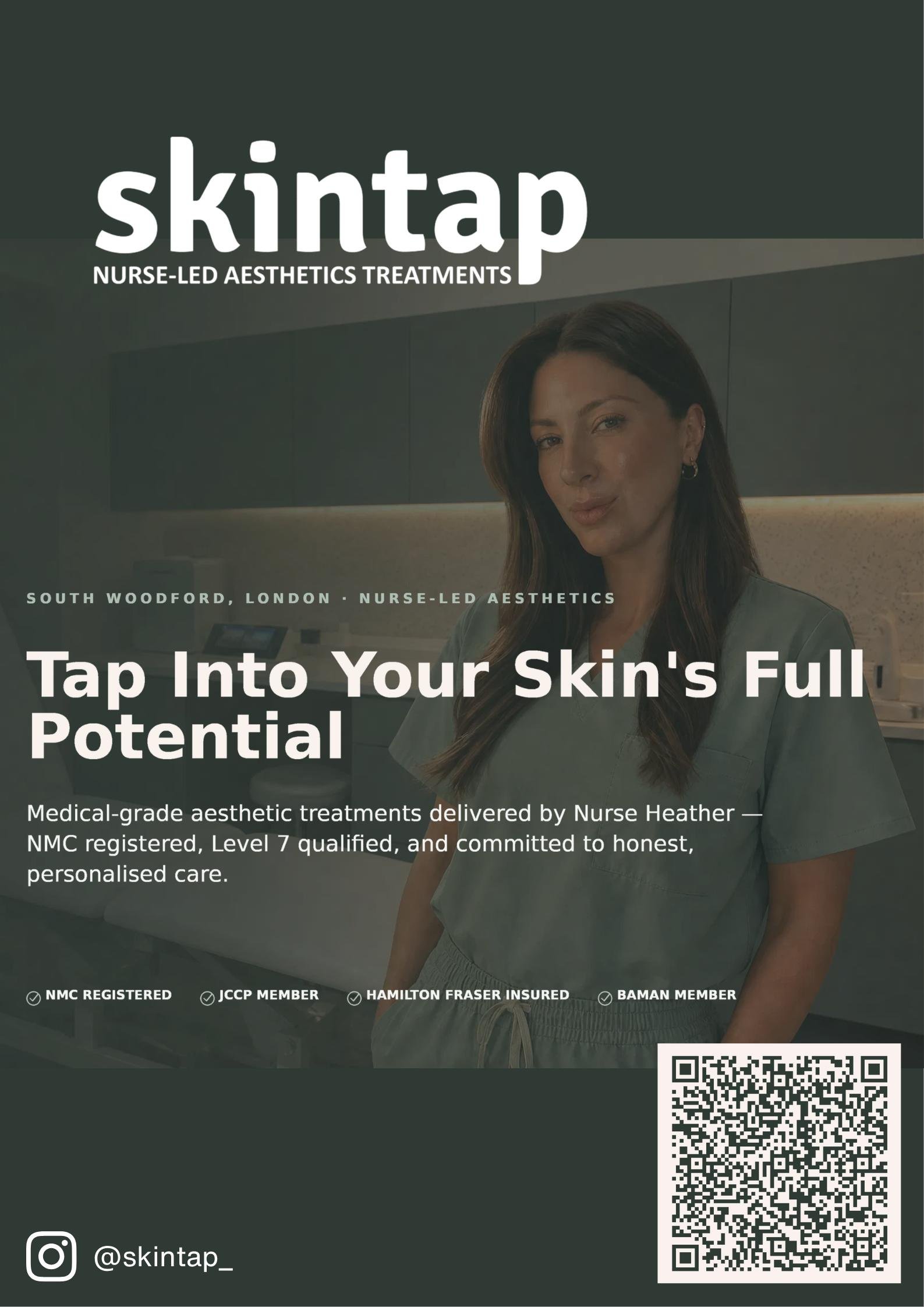 Injectables treatment for wrinkles in London at Skintap