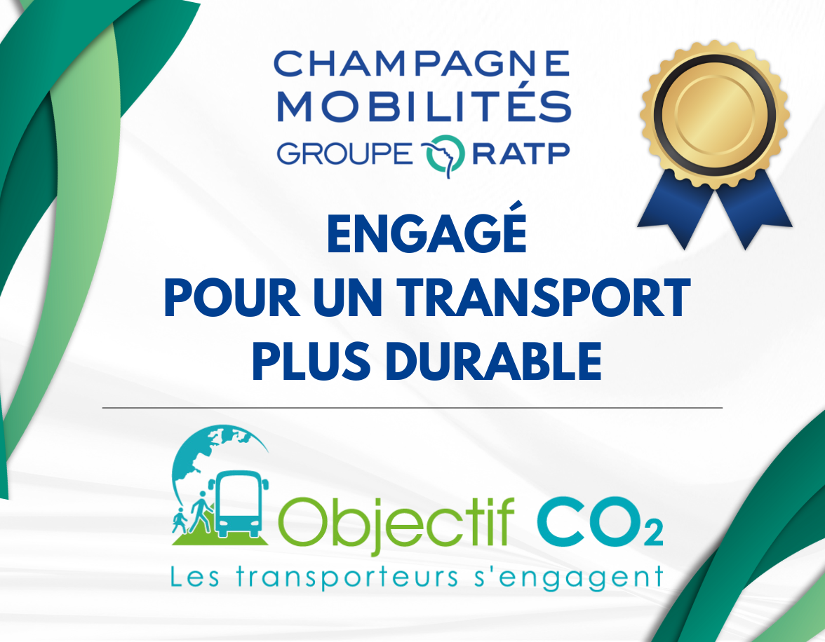 Champagne mobilités engagé dans l'objectif CO2