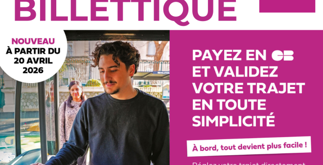 nouvelle billettique Citibus - paiement CB