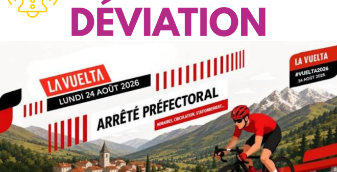 visuel déviation La Vuelta