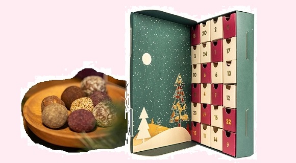 ElPuente Adventskalender Bio Dattel-Trüffel