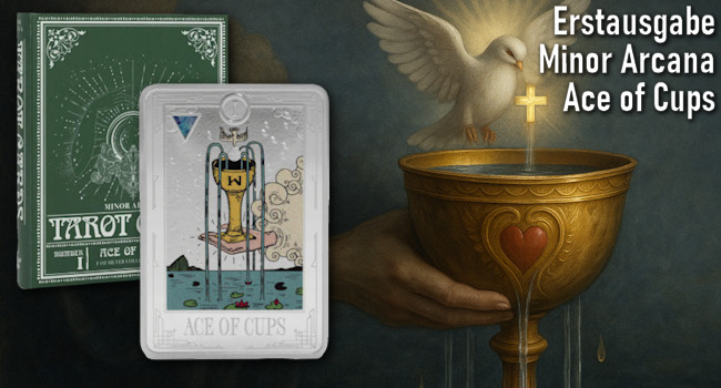 Tarot Münz Serie aus reinstem Silber
