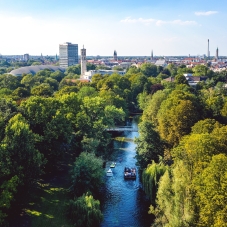 Die Oker in Braunschweig