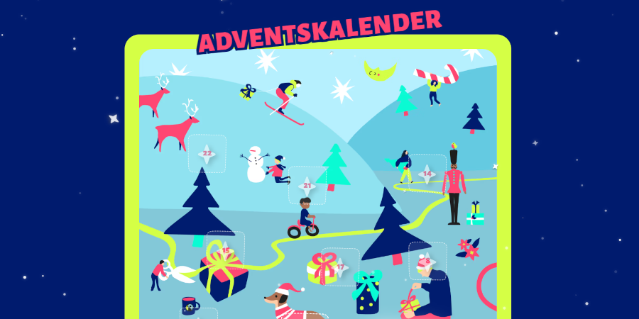Screenshot des Fairtrade Online-Adventskalenders