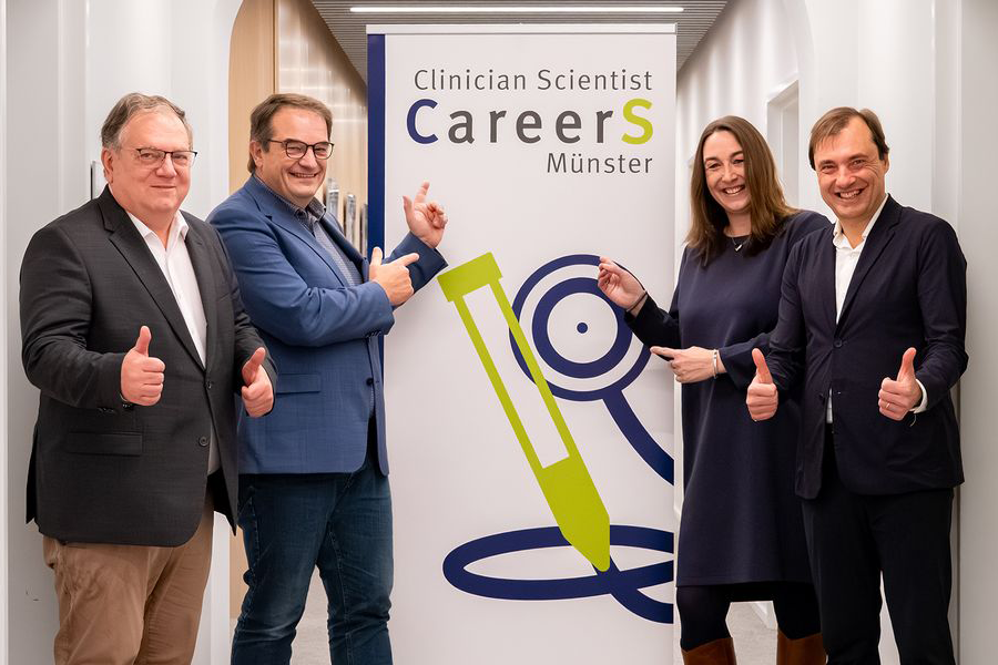 Clinician Scientist CareerS: Uni Münster erhält weitere Millionenförderung für forschungsstarke Ärztinnen und Ärzte