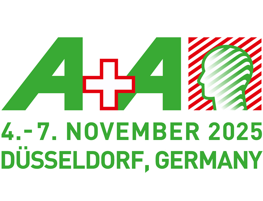 Logo A+A 2025, Bild: Messe Düsseldorf