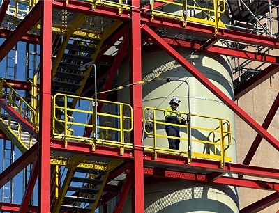 Neste’s new facility to upgrade liquefied waste plastic into high-quality petrochemical feedstock is located at the company’s existing refinery in Porvoo, Finland, Photo: Neste