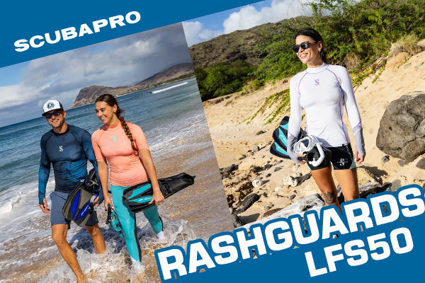Scubapro Rashguards mit Lichtschutzfaktor 50