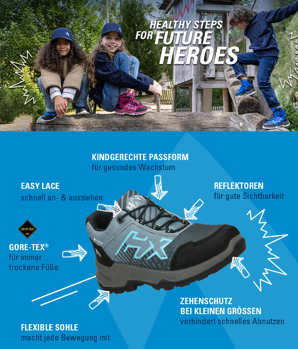 FUTURE HERO: DIE NEUEN HAIX KINDERSCHUHE