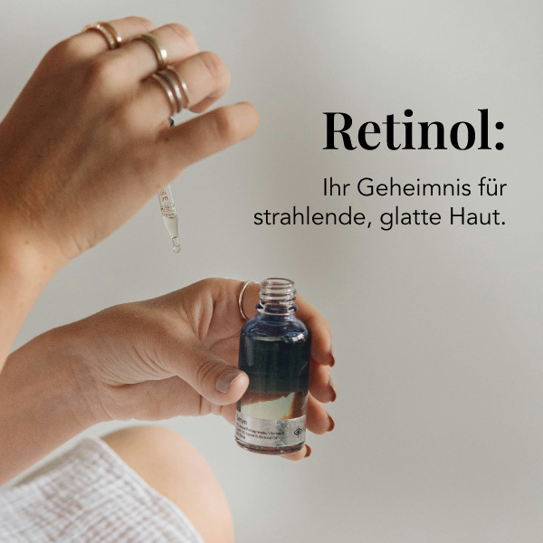 Retinol für strahlend glatte Haut