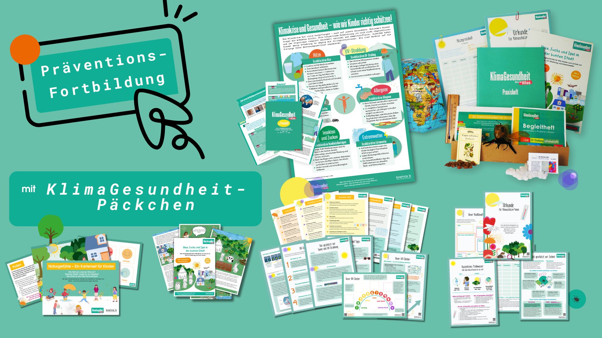 Materialien des Programms KlimaGesundheit