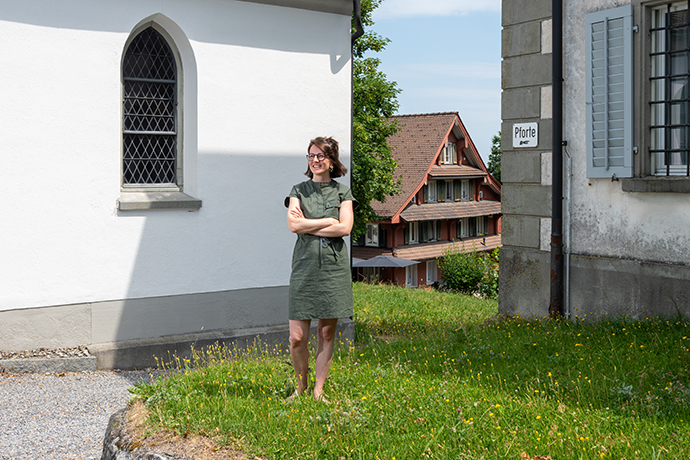 Susanna Etter in Menzingen (ZG). Foto: Marion Nitsch