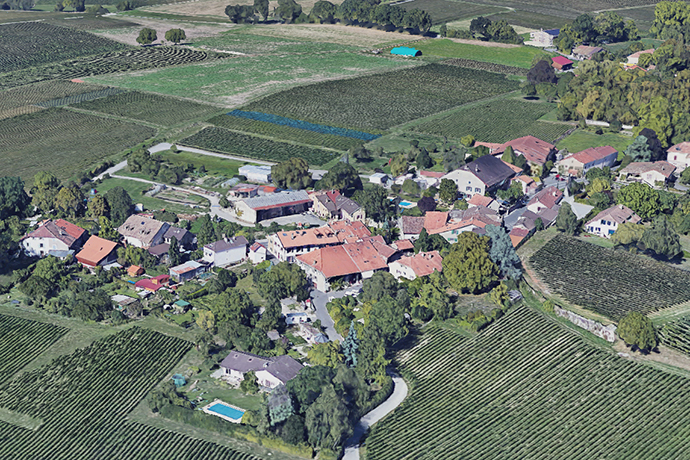 Le hameau de Peissy (GE)