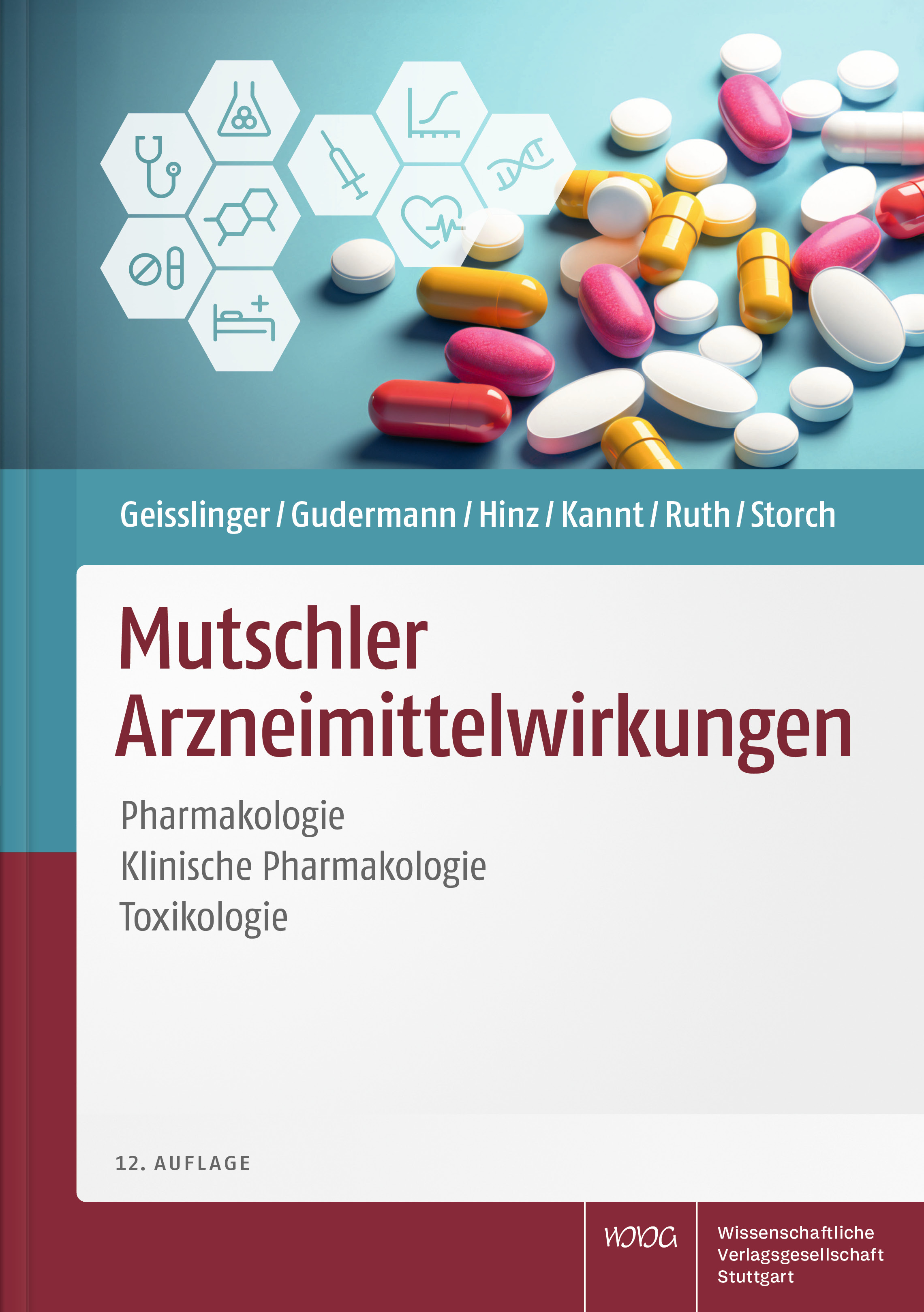 Cover des Buches Mutschler Arzneimittelwirkungen