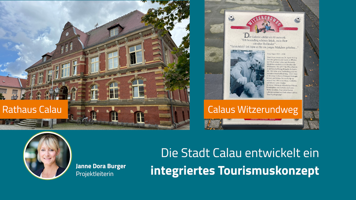 Auf dem Weg zur touristischen Marke: Calau entwickelt integriertes Tourismuskonzept für Stadt und Ortsteile