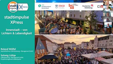 Innensatdt-von Lichtern und Lebendigkeit