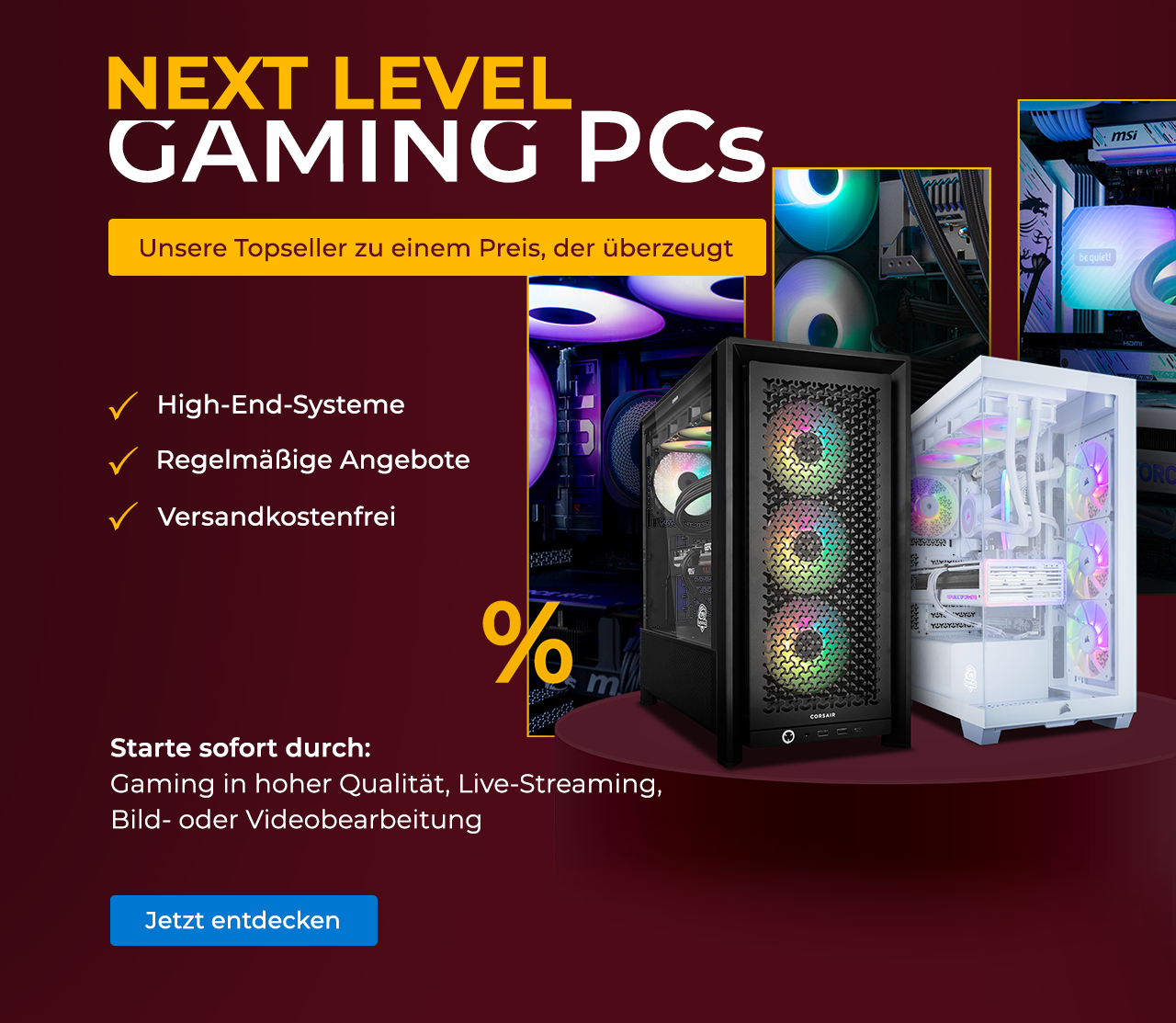 Next Level Gaming PCs