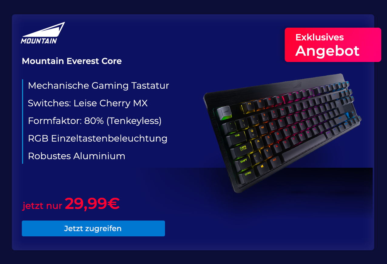 Mountain Everest Gaming Tastatur