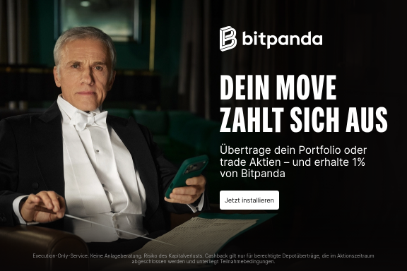 Bitpanda Anzeige