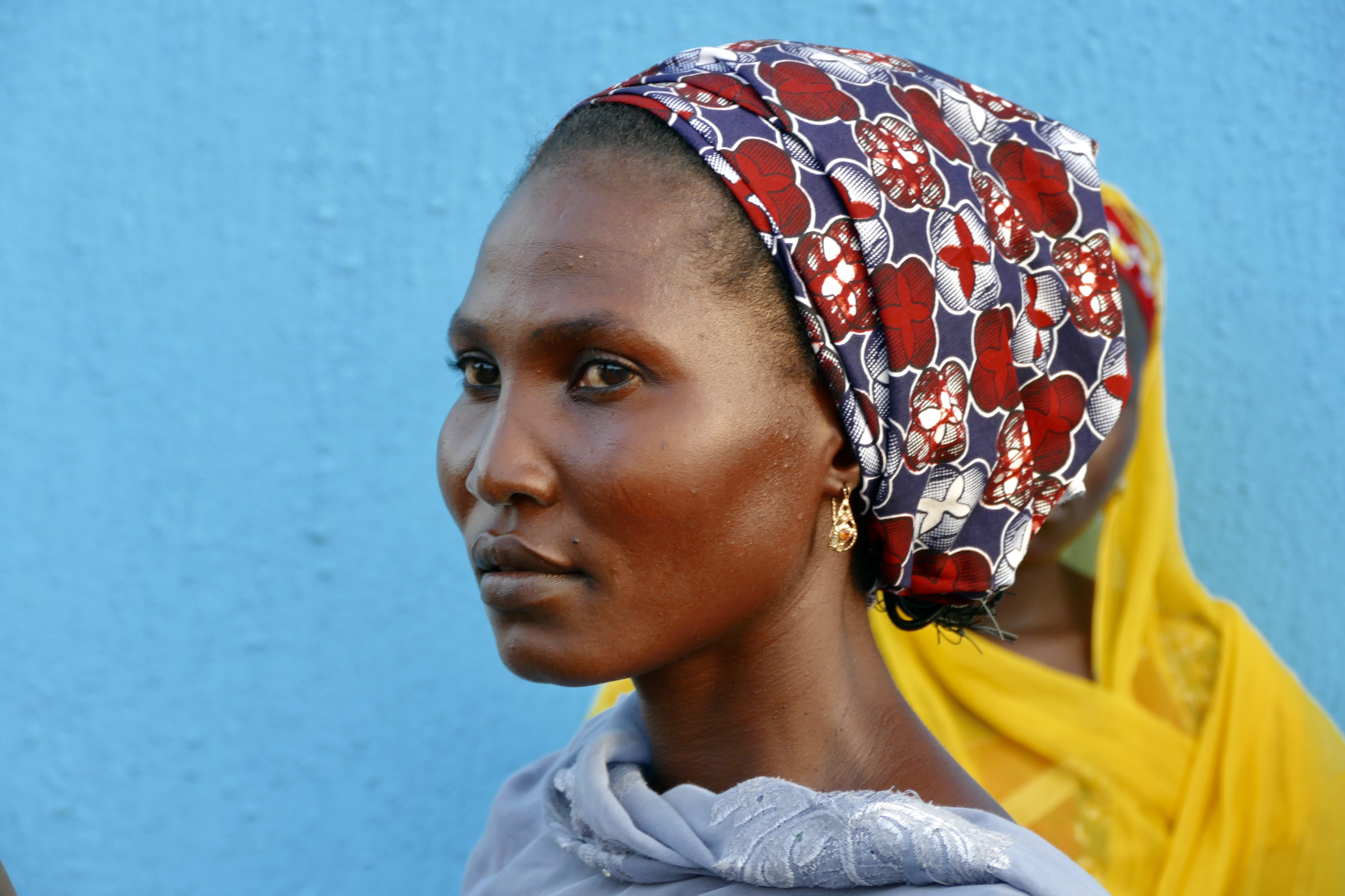 Nigerianische Mädchen (Foto: Albrecht Ebertshäuser) 
