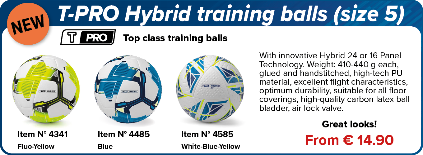 T-PRO Hybrid training balls (size 5)