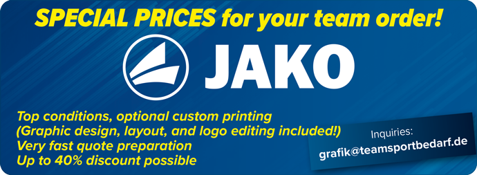 ERIMA / JAKO - Up to 50% off the RRP!