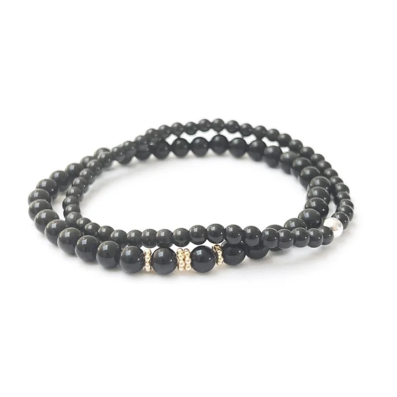 Obsidian Armband
