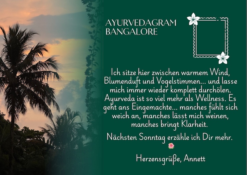 Postkarte aus Indien