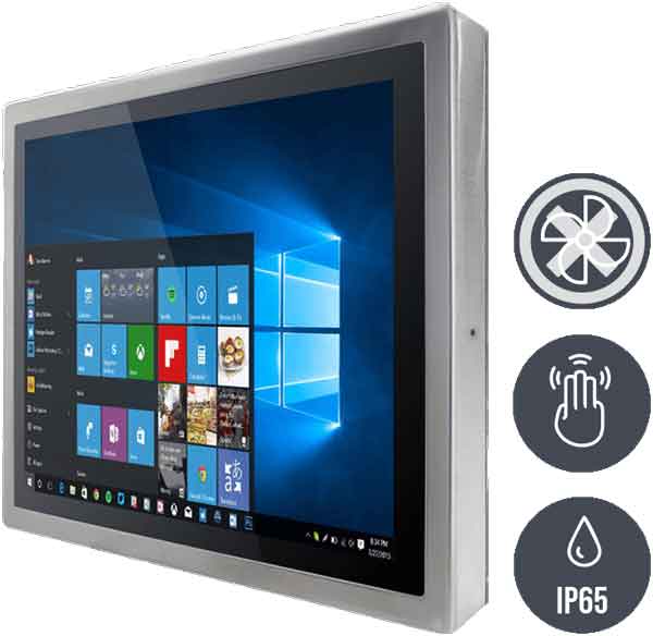 [Foto] 15-Zoll Edelstahl-HMI geschützt nach IP65