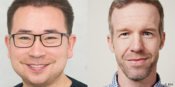 Leif S. Ludwig (links) und Daniel Ortmann treten ihre BIH-Professuren zum Februar 2026 an.